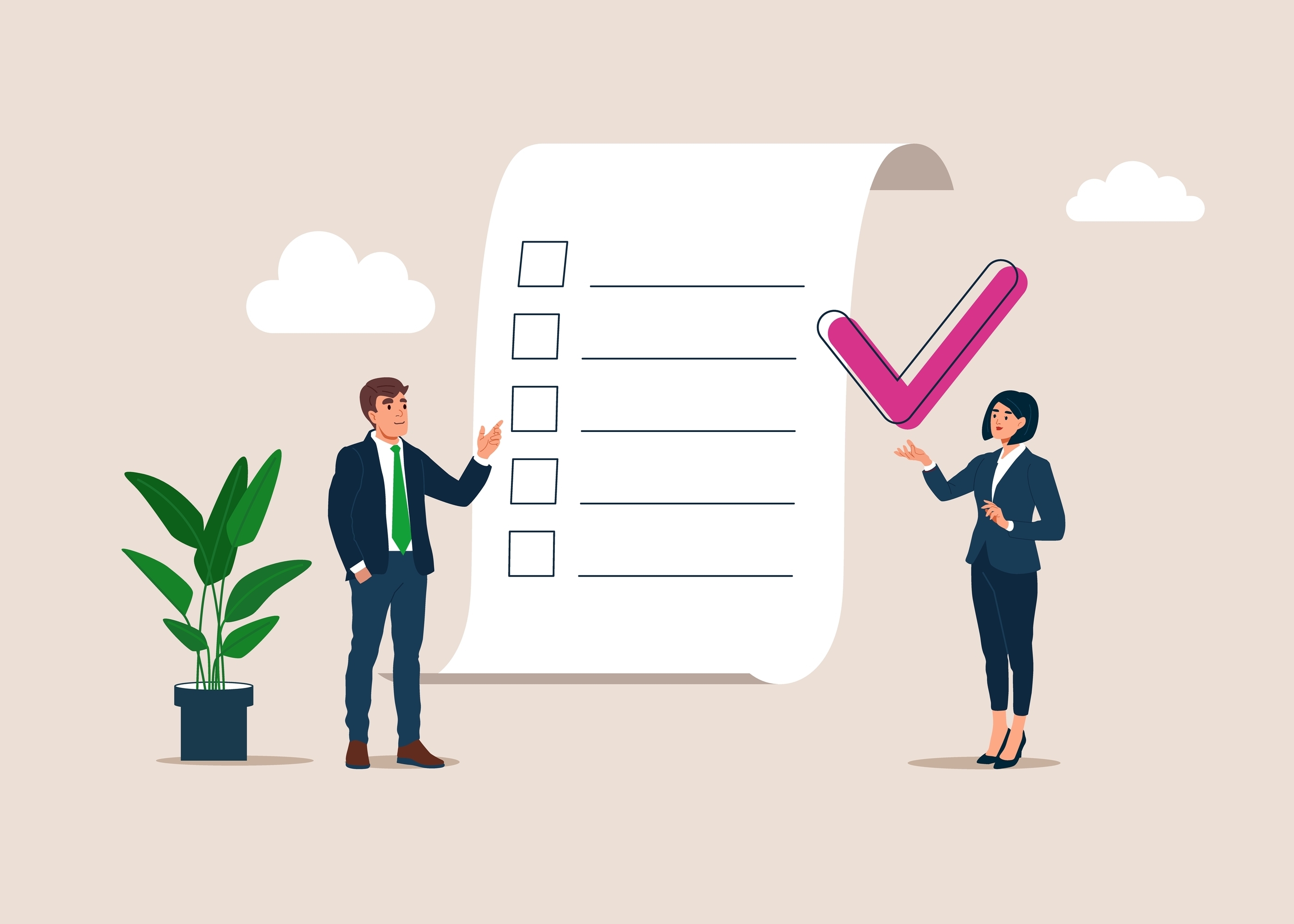 チェックリストのコンセプト画像