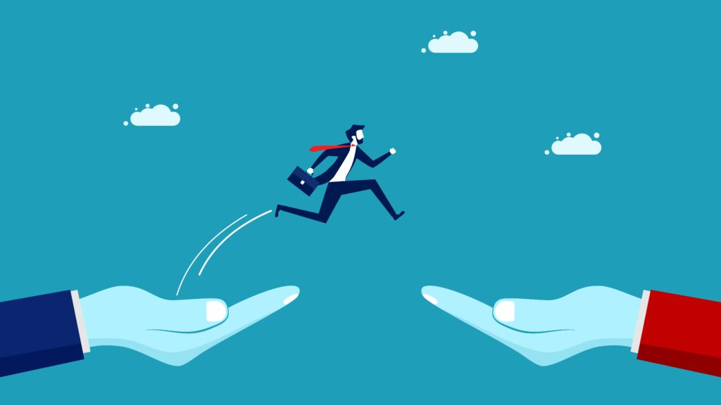 転職する「優秀な人材」のイメージ画像