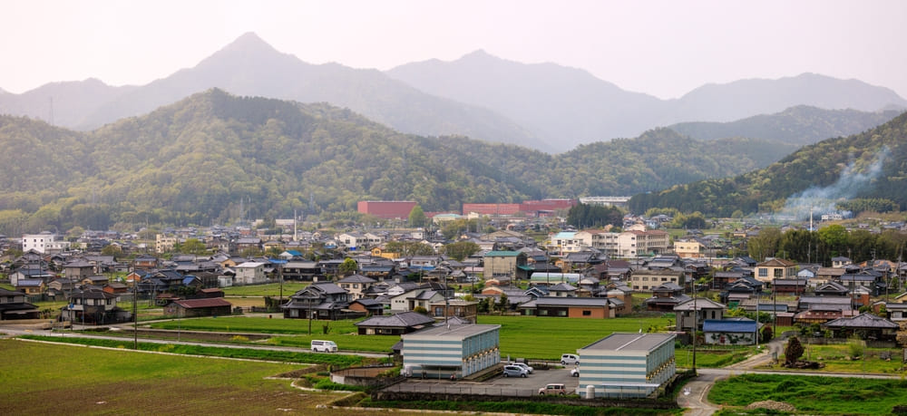 田舎町の画像