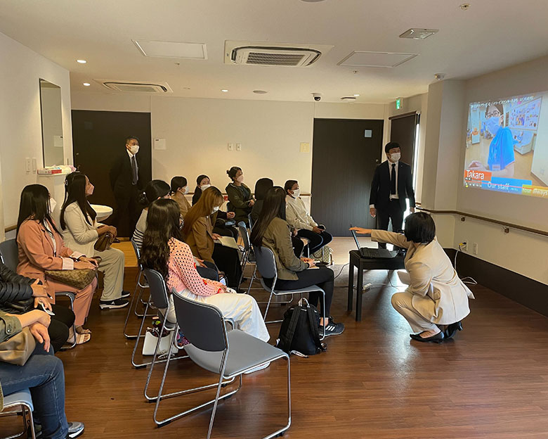 見学会の様子