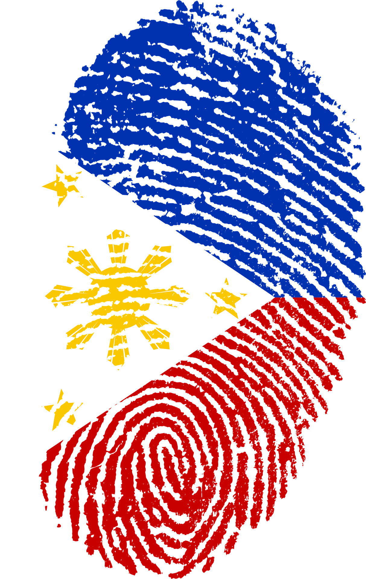 フィリピン国旗模様