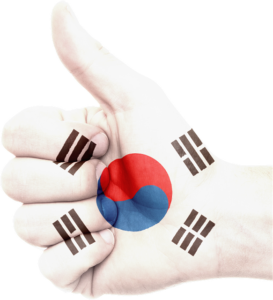韓国　旗