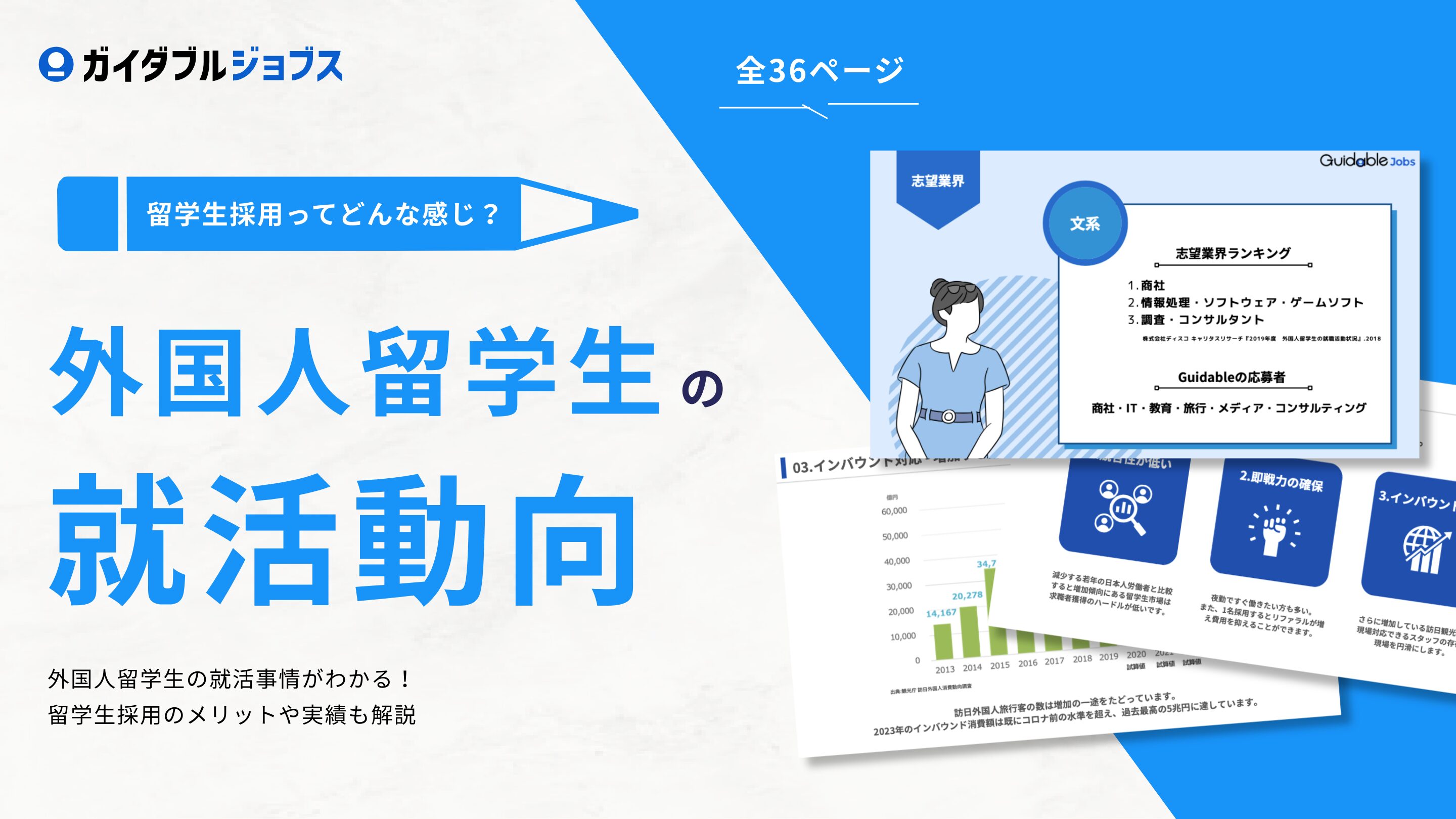 外国人留学生の就活動向資料DL サムネイル